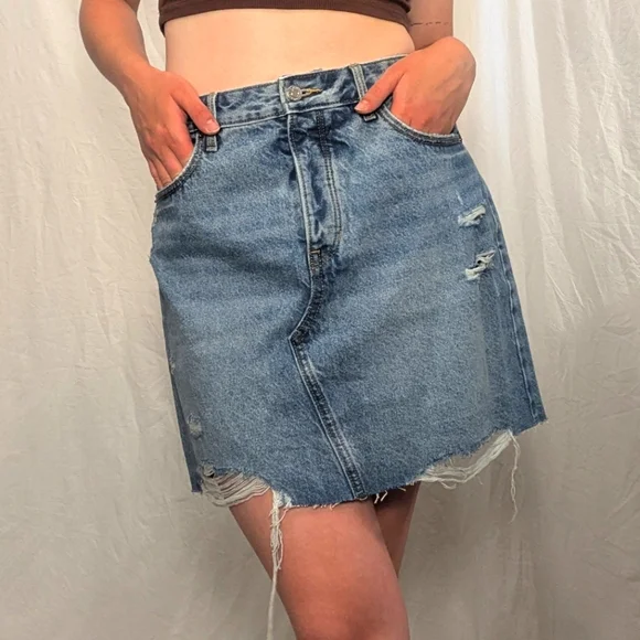 Jean Skirt - Picture 1 of 5